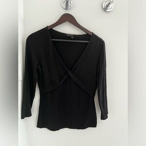 BCBG Size L black shirt